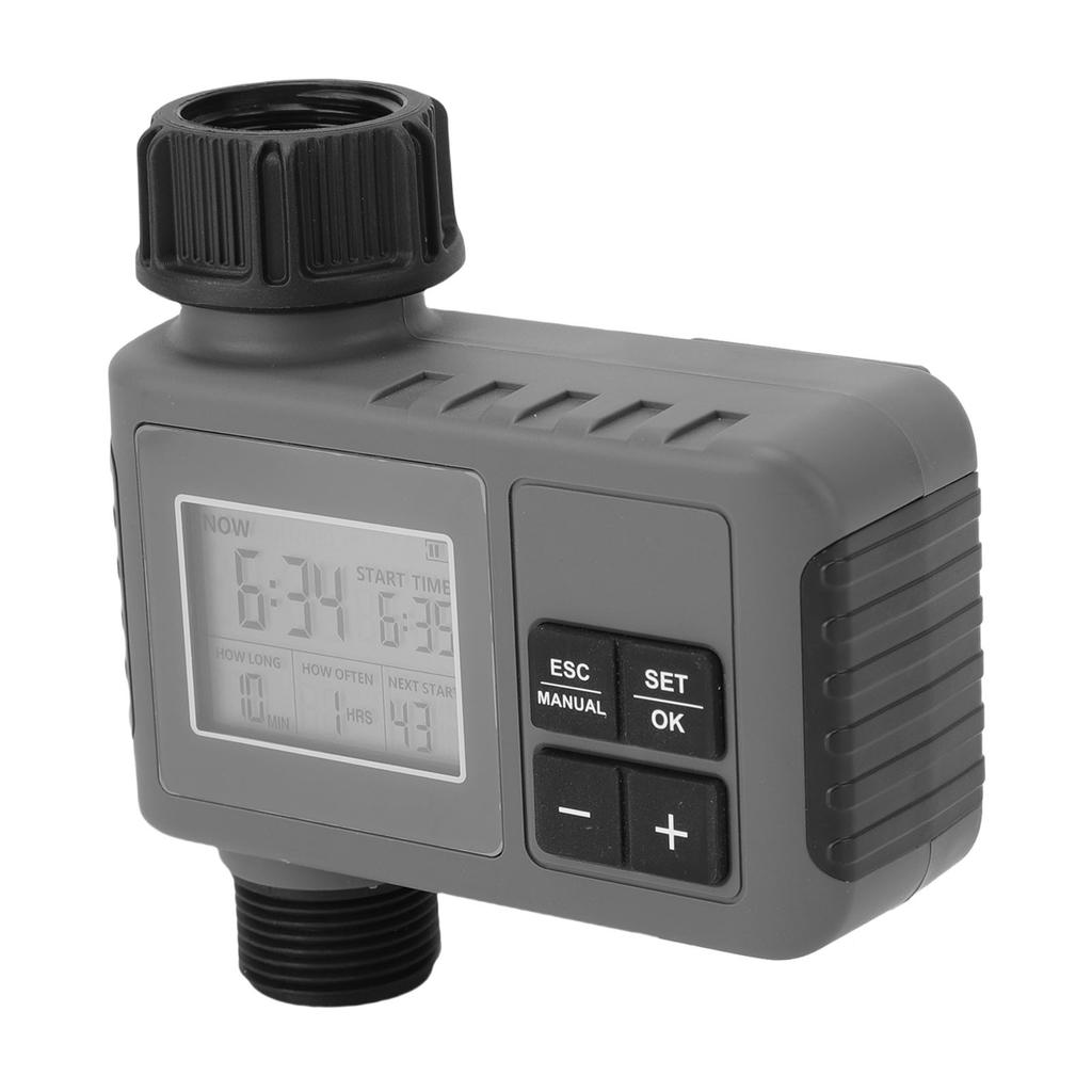 1 Outlet Sprinkler Timer Water Timer for Garden Hose with Rain Delay Manual Automatic Watering System Digital