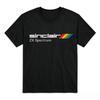 Koszulka Vintage Komputer Zx Spectrum Retro Sinclair Nadruk Paskowany Tęczowy Krótki Rękaw Casualowa Koszulka Dla Unisex Geeka Gier Prezent Y2k Top