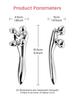 1 Pcs 4D Roller Face-lift Wrinkle Silver Y Shape Roller Facial Eye Neck Muscle Relaxation Slimming Massager Relaxation Tools