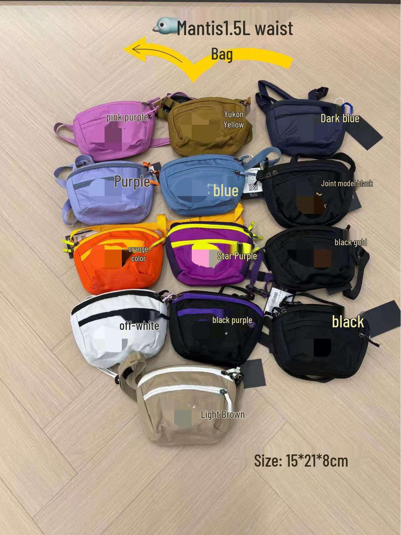 

Трендовая унисекс водонепроницаемая поясная сумка 1 л и нагрудная сумка кроссбоди - универсальный рюкзак для активного отдыха и досуга Blue