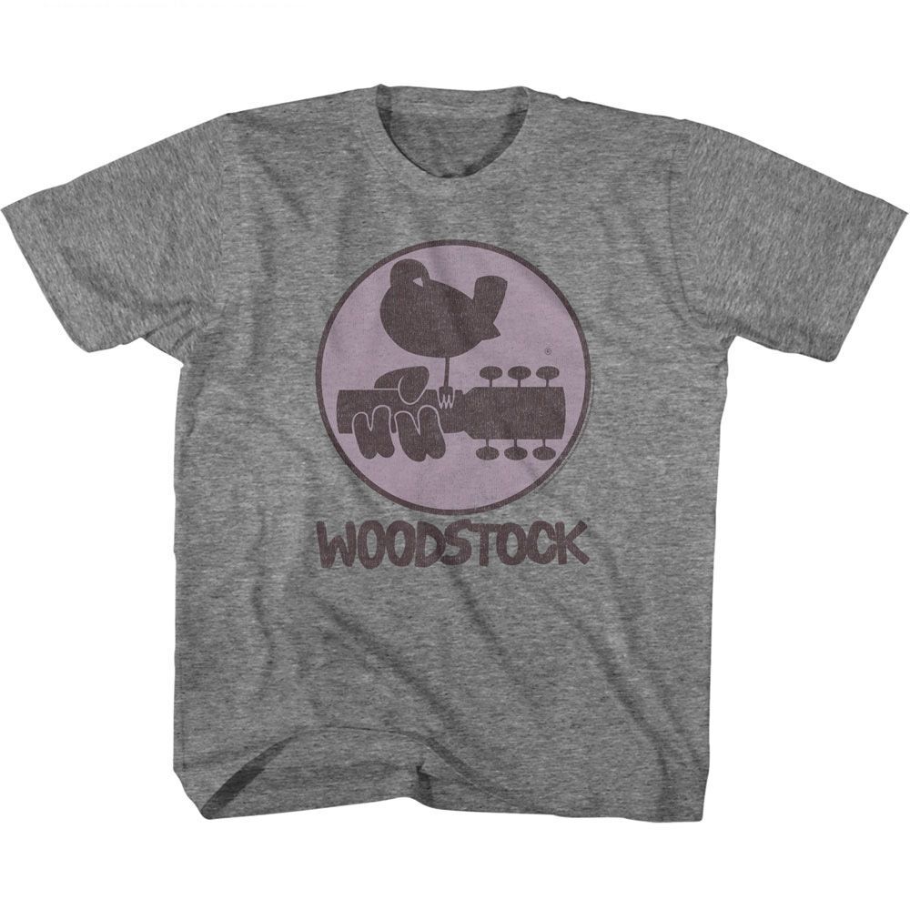 Kids Woodstock Logo Music Shirt