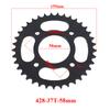 Motorcycle 428 37 Tooth 37T 48/52/58/76MM Rear Chain Sprocket 428-37T For ATV Quad Pit Dirt Bike Buggy Go Kart Accessories