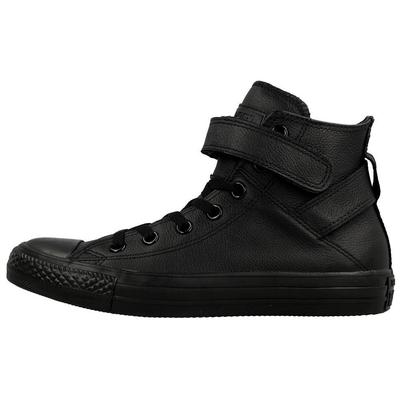 Chuck Taylor AS Brea Comfortable and Versatile Slip-resistant Durable High-top Sneakers for Women In Black