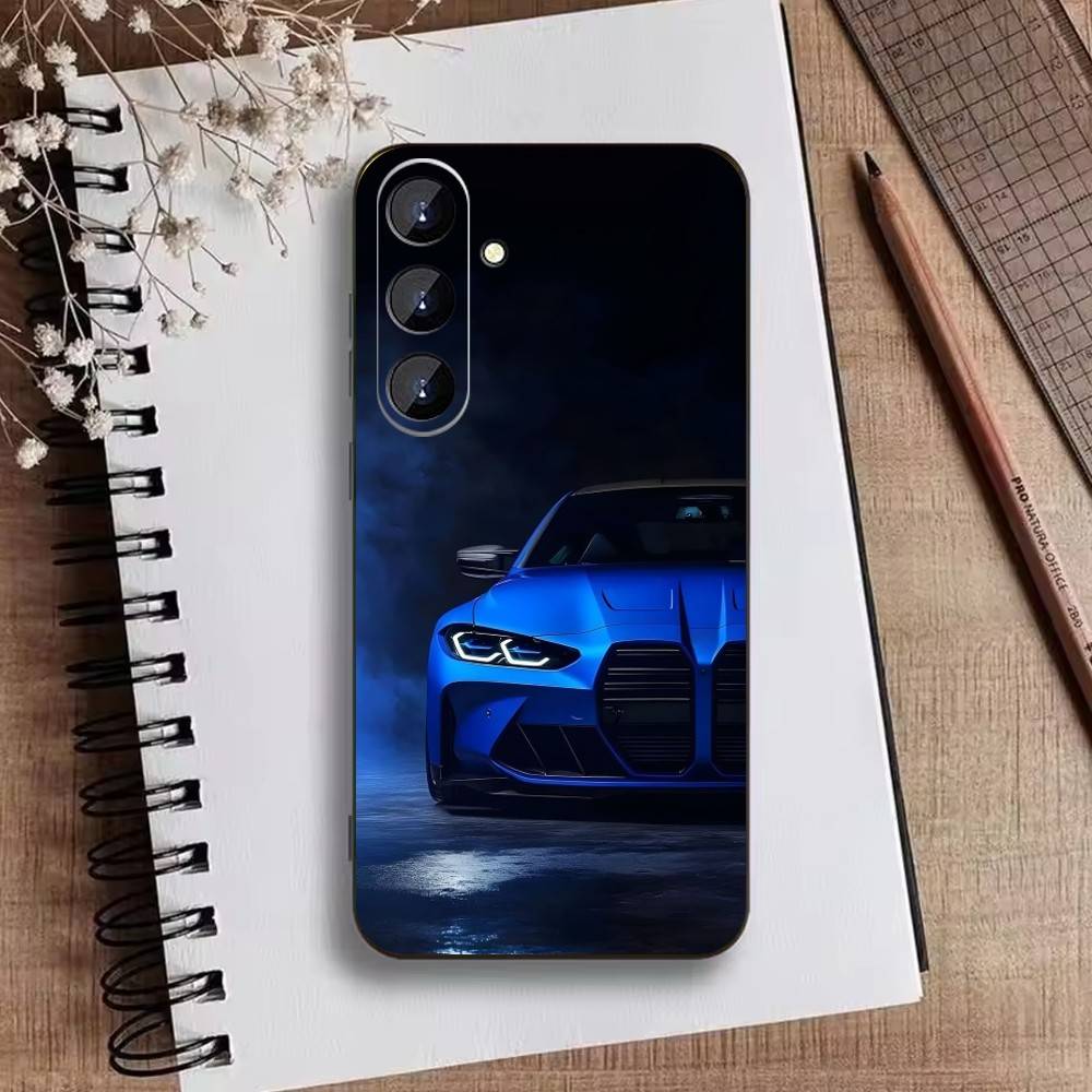 Sports Cool Car Phone Case For Samsung Galaxy A73,21,22,32,71,53,52,51,80,5G Soft Black Cover