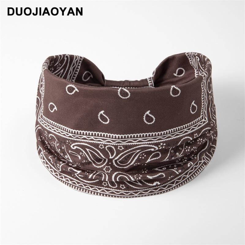 

Эластичная повязка на голову для йоги с узлом пейсли – Европейский и американский стиль