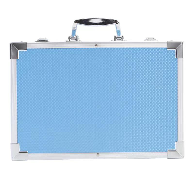 

Набор кистей для рисования из 145 предметов в двухслойном алюминиевом боксе для детского искусства и принадлежностей для акварельной живописи Colored