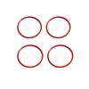 Car  Dashboard  Air Conditioner AC Vent Outlet Ring Trim For Mazda MX-5 MX5 RF ND 2009-2015 Car Accessories
