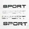 BJN1 3D ABS SPORT Letters Emblem Rear Trunk Badge Sticker for Land Range Rover Discovery Evoque L494 L320 Car Styling Accessories
