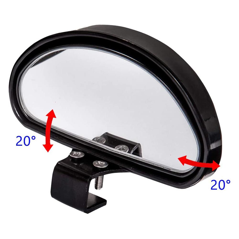 Car Blind Spot Mirror for Car SUV Truck Vehicle Adjustable Auxiliary Wide Angle Rear View Mirror Universal Auto Accessories