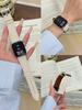 Nice Nata Leather loop Correa For Apple Watch band Series 11/10/9/8/7/6/5/4/3/2/1 38mm 40mm 41mm 42mm 44mm 45mm 46mm 49mm Strap