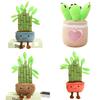 Creative Plant Pot With Cake Mushroom And Tulip Design