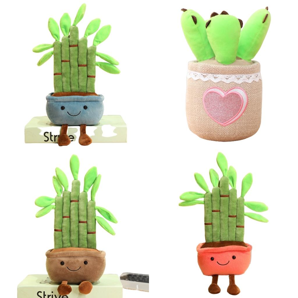 Creative Plant Pot With Cake Mushroom And Tulip Design