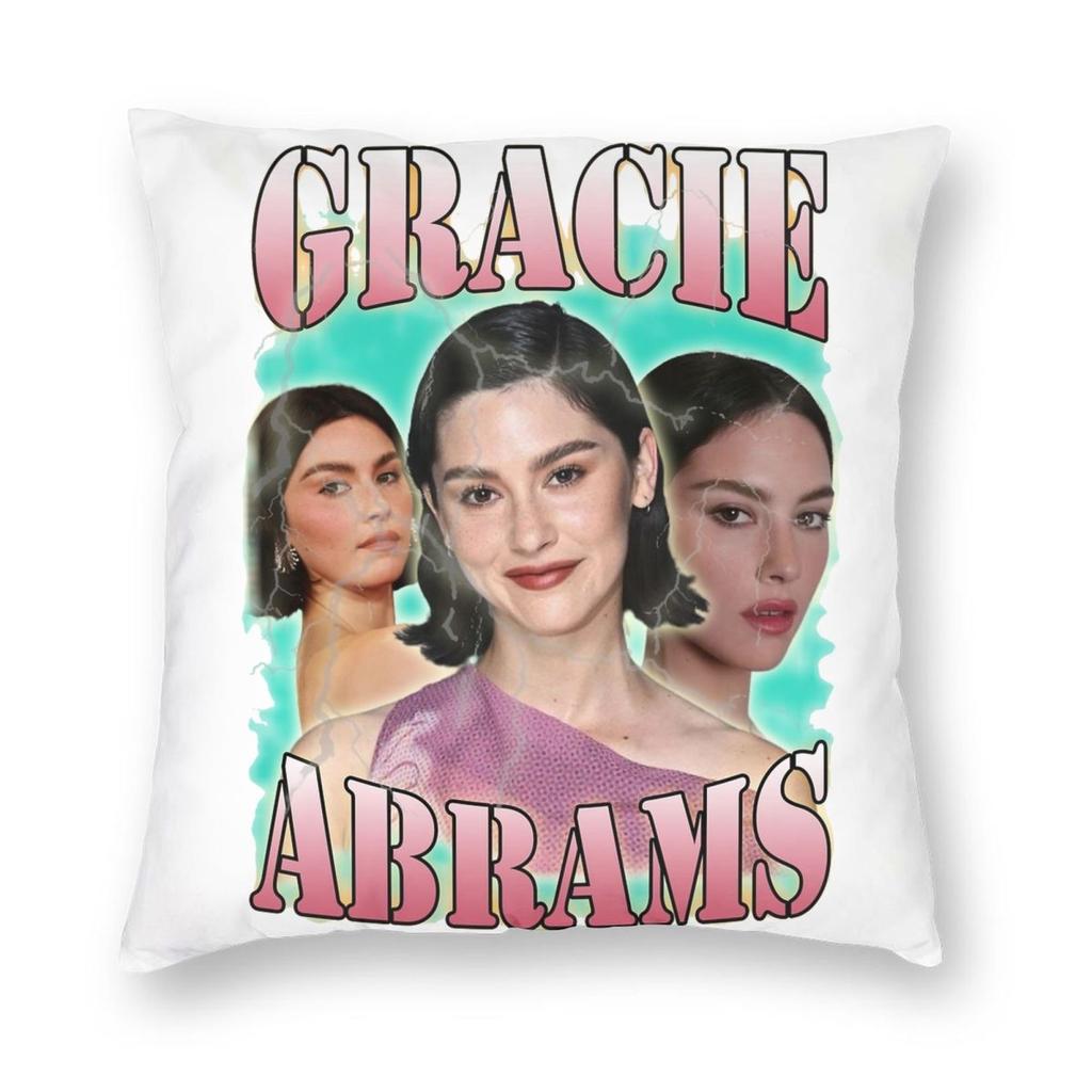 Gracie Abrams Pillowcase Printed Polyester Cushion Cover Decorative Pillow Case Cover Home Wholesale 40*40cm