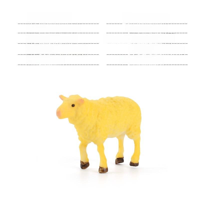Farm Animal Sheep And Rabbits Pvc Figures Collection With Durable Material For Kids Playrooms And Classroom Use