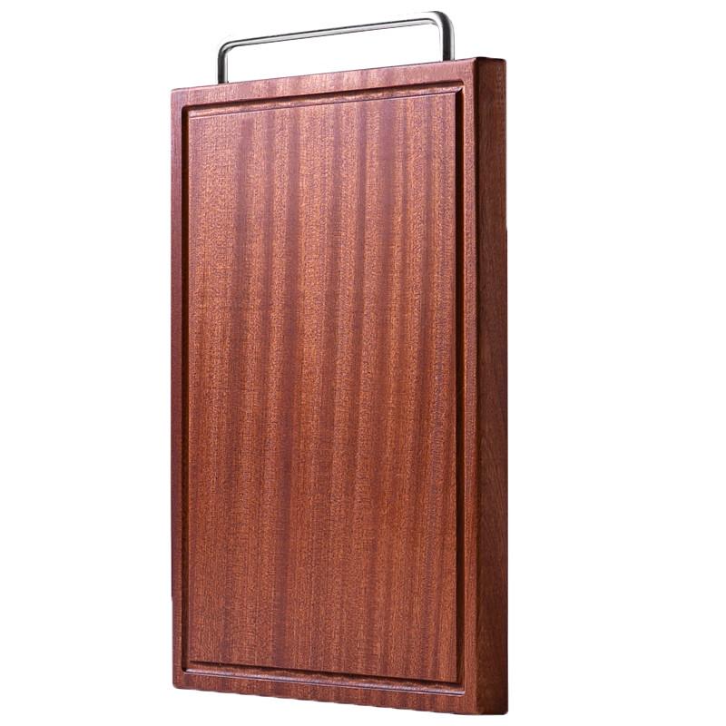 Shuangqiang Plastic Kitchen Cutting Board with Brushed Stainless Steel Handle