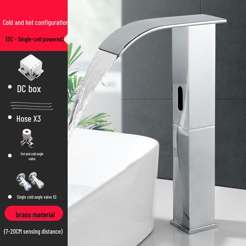 Smart Thermostatic Induction Bathroom Faucet