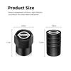 4Pcs 3D Metal Tire Valve Cap Car Tyre Air Stem Cover For Nissan Sylphy N7 Teana Qashqai Note J10 J11 Navara Juke GTR Patrol Leaf