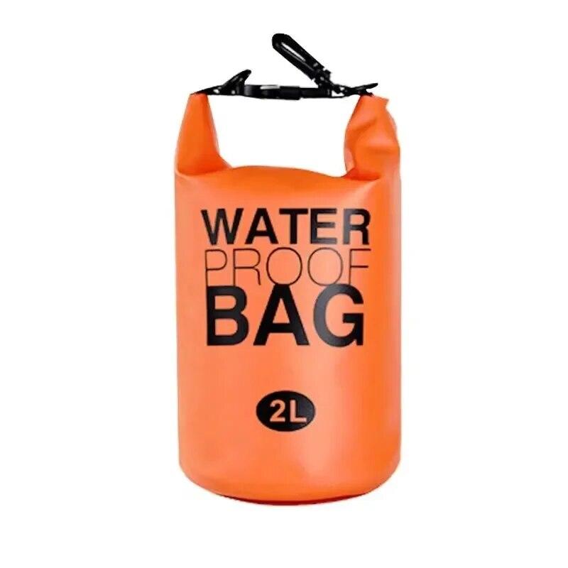 2 Liter Wasserdichter Trockensack Aufbewahrung Schwimmen Kajak Fluss Wandern Schwimmen Segeln Kanu Tauchen Kompression Rucksack
