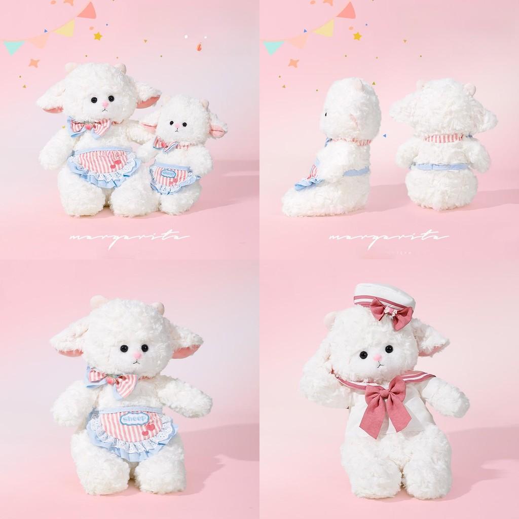 Small Sheep Plushie With Cute Design And Pp Cotton Filling For Kid Playroom