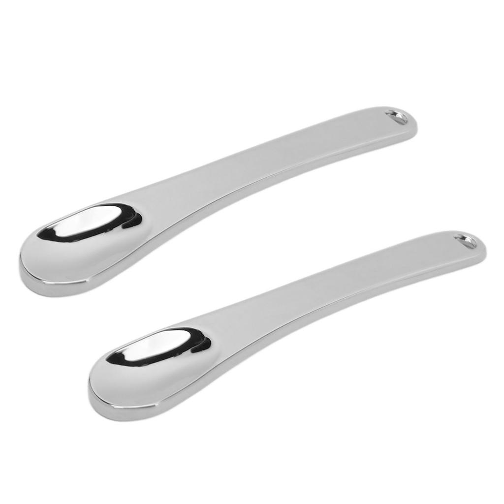2PCS Eye Cream Spoon Stainless Steel Makeup Applicator Spoon Skin Care Cosmetic Tiny Spatula