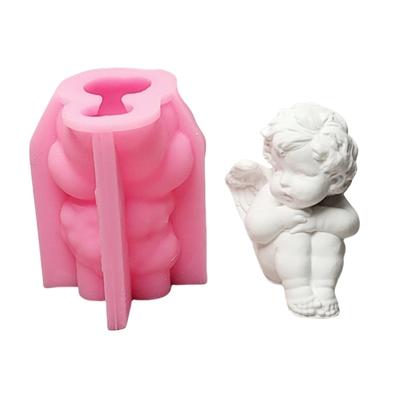 Little Boy Molds Casting Molds Plasters Molds Baby Silicone Mould Ornament Molds Castings Molds Epoxy Resin Molds