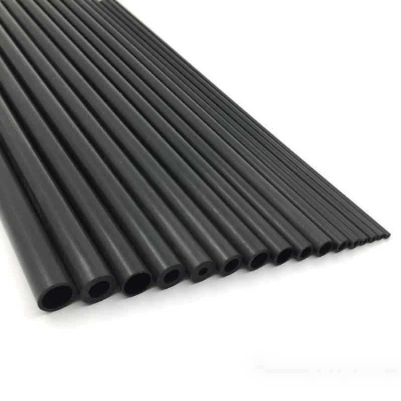 Tubo Cavo in Fibra di Carbonio Premium (2-10MM) per Aeromodelli e Aquiloni