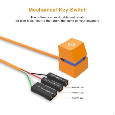 Desktop Computer Power Switch Control Adapter Cable
