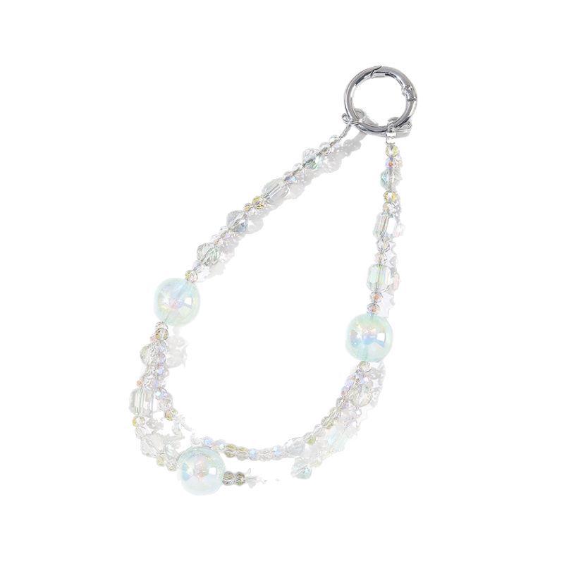 Starry Crystal Phone Wrist Strap & Anti-Lost Keychain
