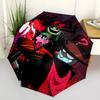 1pc Chibi Characters Outdoor Umbrella - Automatic Opening/Closing, Portable 3-Fold Design with 8-Bone Iron Frame - Perfect Gift for Fans, Travelers, D