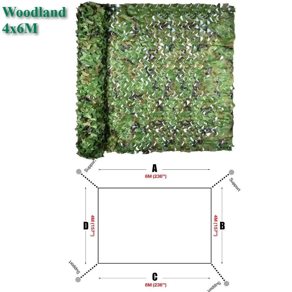 Camouflage Net Shade Net for Hunting Home Decor Paintball Bird Watching Camping Car Cover Hunting Blind Tree Stand Theme Decor