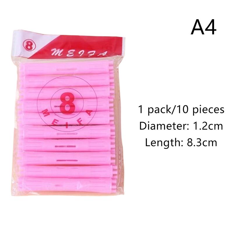 7/8/9/10 Stuks Hittevrije Krultang Geen Hitte Haarrollers Krulspeld Trek Kern Luie Krullen Flexi Staaf Golfvormers Haarstyling Tool