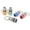5Pcs Keychain Screwdriver Bit Holders Aluminum Alloy 3Slot 1 4in QuickRelease Tool