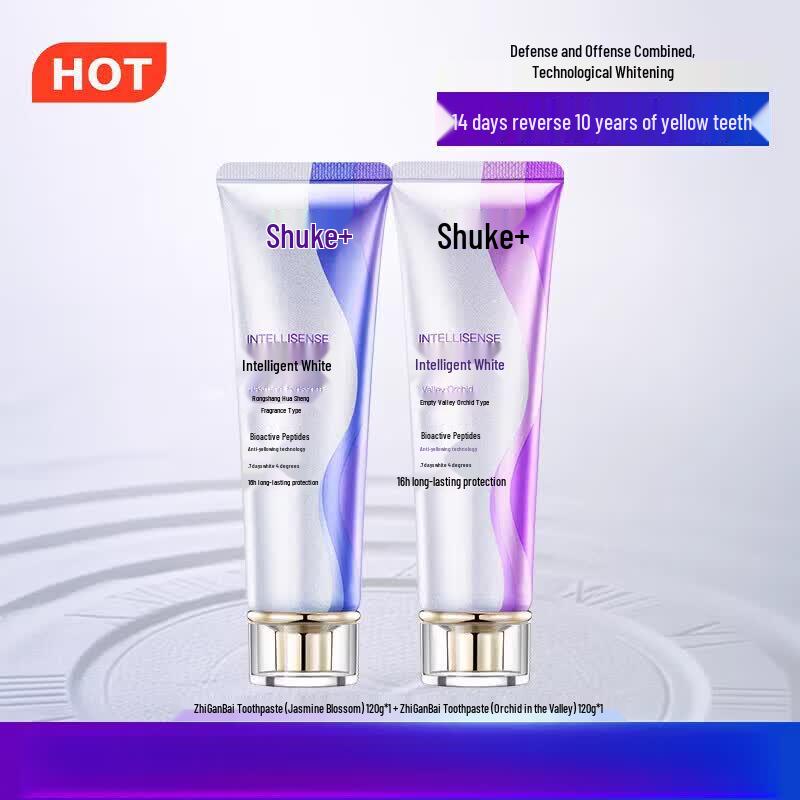Shuke Smart White Toothpaste Duo Pack