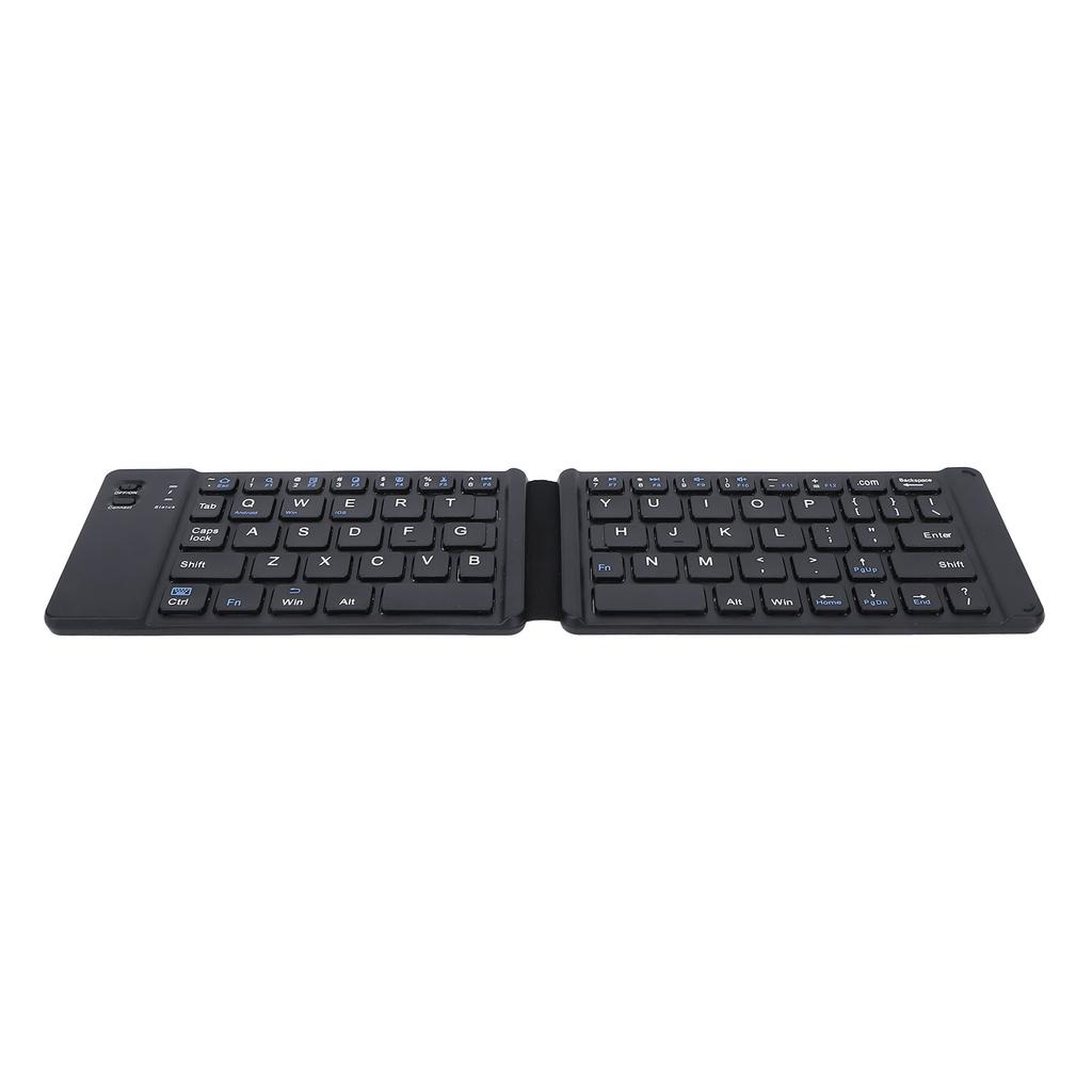 Foldable Keyboard BT3.0 Fast Typing Silent 120mAh Battery Compact Size Wide Compatibility Mini