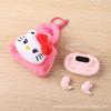 Hello Kitty Wireless Bluetooth Earphones with Cartoon Case & Coin Purse Set