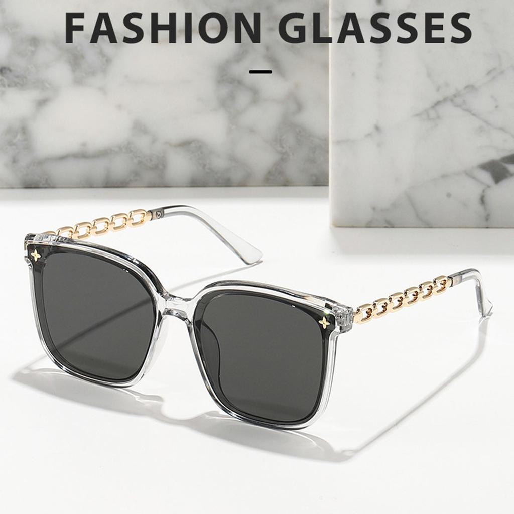 Version of Round Face, Big Box, Square, Advanced Sunglasses, Ladies' Tide, Big Face Glasses, Sun-shading Sunglasses.
