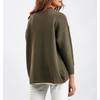 New Autumn and Winter Retro Loose Solid Color Pullover Sweater for Women Half Turtleneck Sweater Bottoming Shirt