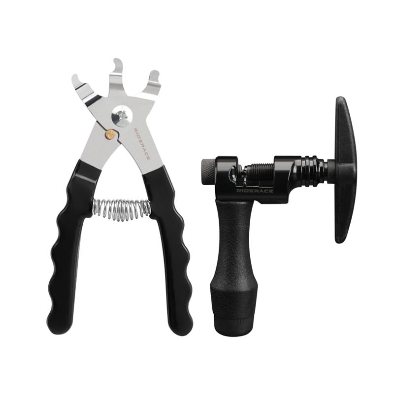 Fahrradketten-Reparatur-Werkzeug-Set, Kettenverschleiß-Checker, Anzeige, Öffnen/Schließen, Gliederzange, Fahrradkettenentferner für 6/7/8/9/10/11/12 Geschwindigkeiten