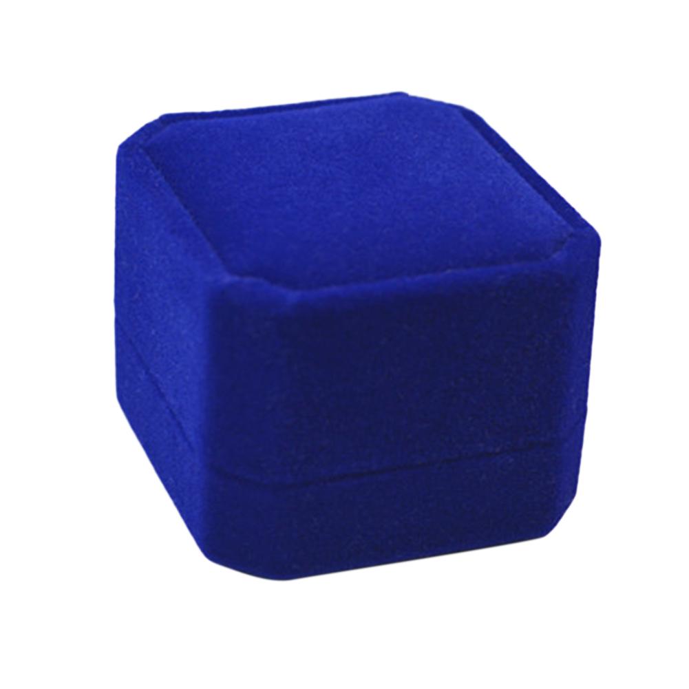 Luksusowe aksamitne pudełko na biżuterię Pudełko na pierścionek Wisiorek Organizer do przechowywania biżuterii jako wykwintne opakowanie prezentowe