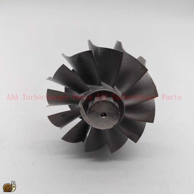 HX55 Turbo Díly Hřídel a kolo turbíny Velikost 80x86,3 mm, 12 lopatek, Dodavatel AAA Turbocharger Parts