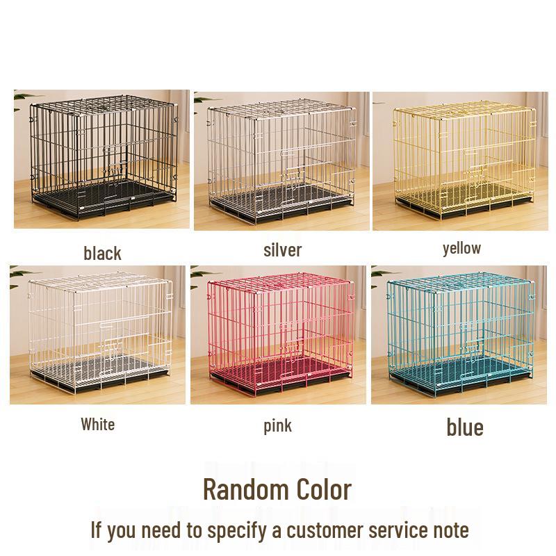 Extra Thick Indoor Dog and Rabbit Cage with Toilet, Available for Small To Large Dogs