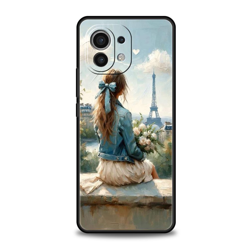 Fashion Girls Phone Case For Xiaomi 15 14 13 12 Lite 14T 13T 12T Pro Poco X7 X6 X5 X4 X3 NFC F7 Ultra F6 Pro Soft Cover