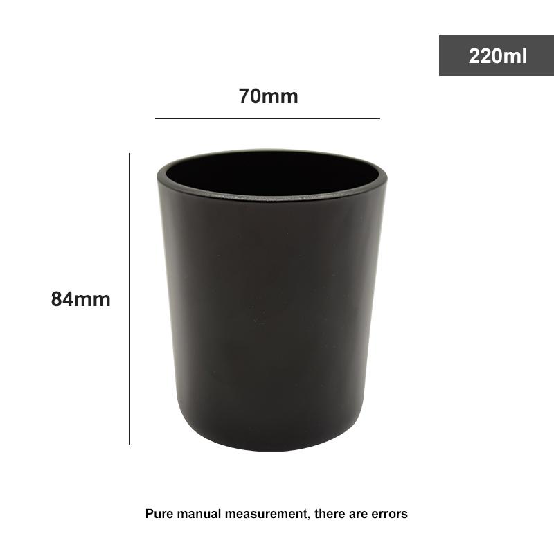 Candle Jars Empty 220ml 315ml 430ml Custom Glass Candle Jars for Candles 220ml чистый