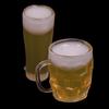2Pcs Mini Wine Beer Cup Dollhouse Craft 1:12 Scale DIY Parts Plastic Transparent Goblet Miniature Home Decoration Glass Model