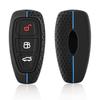 Capac cheie cu 3 butoane pentru Ford Transit Custom Mondeo Fiesta Kuga ST Line MK3 Focus 3 Station Wagon Ecosport cheie
