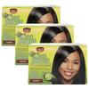 African Pride Olive Miracle Deep Conditioning Super Relaxer 6-piece Set, 3 Pieces