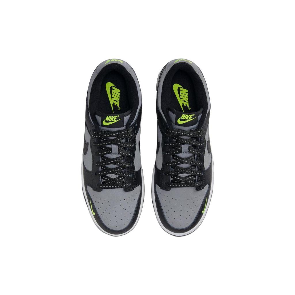 Nike Dunk Low Siyah Gri Yeşil Strike Erkek Spor Ayakkabı FQ2205-001