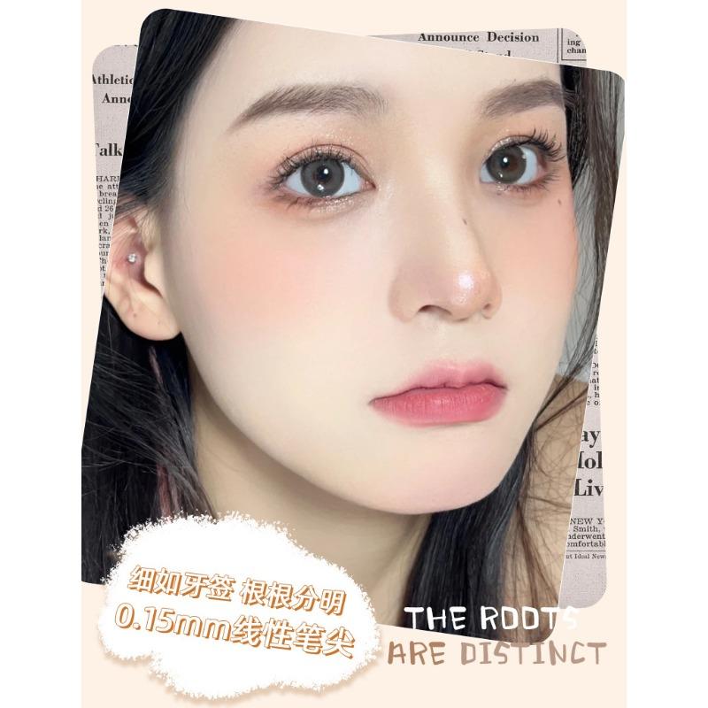 Helen Beauty Double Ended Eyebrow Pencil Fine Tip Easy Coloring Sweat Resistant Makeup