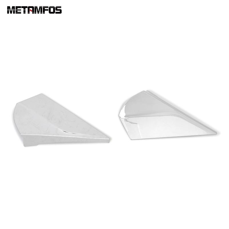 Rear Window Spoiler Side Wing Cover Trim Sticker For Toyota CHR C-HR 2016-   Chrome Exterior Accessories Car Styling