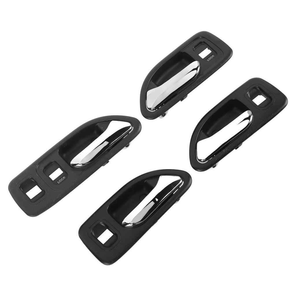 4Pcs Interior Door Handle 72125SV4013ZC Stylish Look Enhanced Grip Inside Inner Door Handle for Vehicle